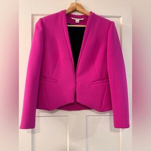 Diane von Furstenberg pink blazer